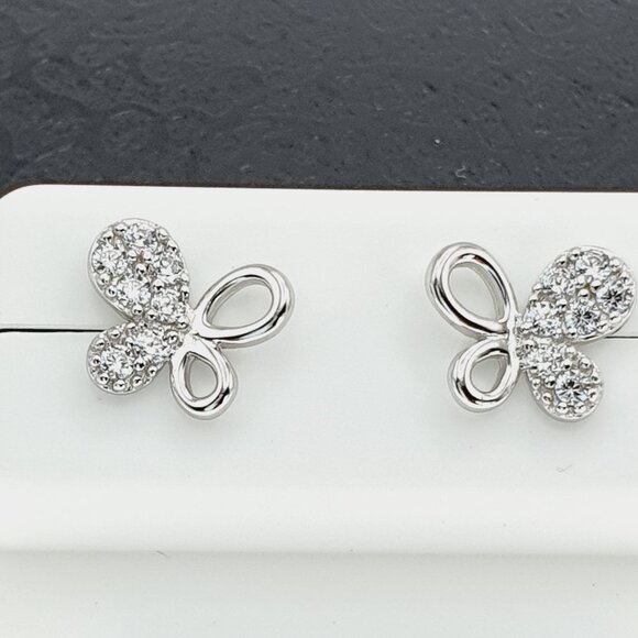 "925 sterling silver luxury CZ earrings for women/girls, Best forRJUS2216 - Picture 10 of 11